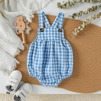 Kojenecký overall Dětský overal s kšandami – japonský streetwear styl Velikost: 1-3M, Barva (Varianta): ZT5773-3-wumailan-