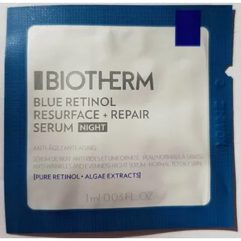 Pleťové sérum Biotherm Blue Retinol Resurface + Repair Noční Sérum 1ml