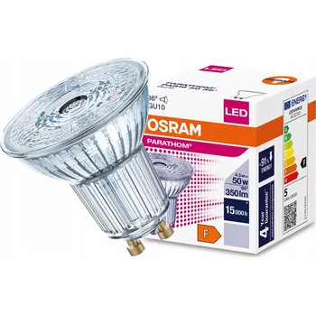 Žárovka OSRAM LED reflektor 4,3W = 50W, 4000K, patice GU10, úhel 36°