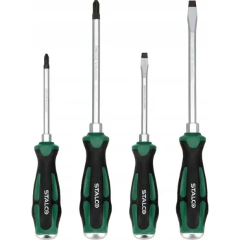 Šroubovák ŠROUBOVÁKY ZÁMEČNICKÉ 4 KS S MOŽNOSTÍ ÚDERU CrV 12395