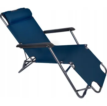 Zahradní lehátko Lehátko Outtec z černé ocel