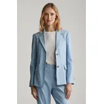 BLEJZR GANT SLIM STRETCH LINEN BLAZER FRESH BLUE