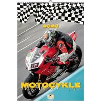 Kalendář Kalendarz 2026 ścienny motocykle