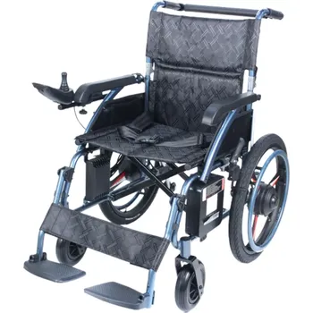 Invalidní vozík Reha Fund DY01109 modrý 46 cm