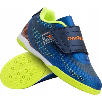 Pánská sálová obuv Dětské Fotbalová obuv OneTeam Robero Junior IC, tmavě modrá/modrá, velikost 30