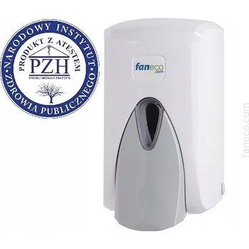 Dávkovač mýdla Ruční nástěnný dávkovač mýdla Faneco 1000 ml, bílý/šedý