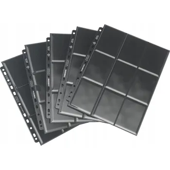 Karetní hra Obálky do pořadačů Gamegenic 18-kapes s bočním plněním, bílé, 50 kusů