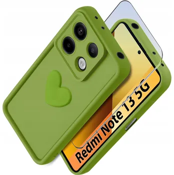 Pouzdro na mobilní telefon Zadní Kryt KrainaGSM pro Xiaomi Redmi Note 13 5G zelený