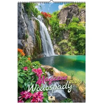 Kalendář Kalendarz 2026 A3 ścienny magiczne wodospady