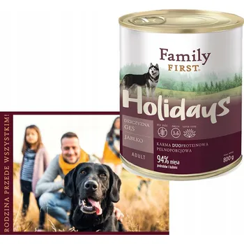 Krmivo pro psa Family First krmivo mokré zvěřina 0,8 kg