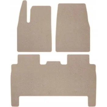 autokoberec Koberce Edecor velurové 3 ks