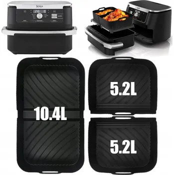 Forma na pečení SILIKONOVÁ FORMA ORGANIZÉR DO FRITÉZY FORMA AIR FRYER NA PEČENÍ