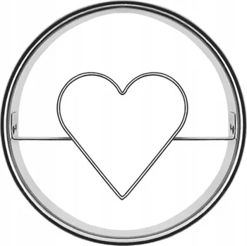 Forma na pečení Formička na sušenky EkoForemki 5 x 5 cm, průměr 5 cm