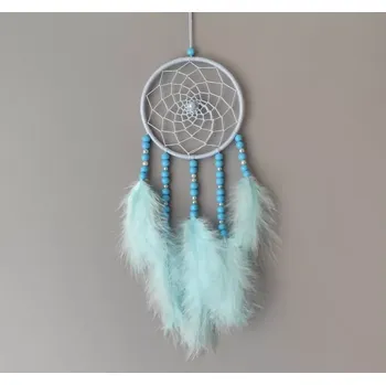 Lapač snů Lapač snů modrý č.3 - 10 x 35 cm