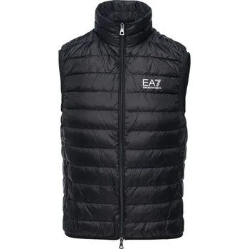 Pánská vesta Pánská Prošívaná vesta EA7 TRAIN CORE ID M DOWN LIGHT VEST 8NPQ06PNGPZ1200 – Černá M