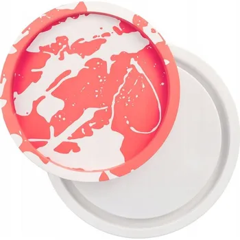 Forma na pečení Silikonová forma VELKÁ PODLOŽKA Kulatá pro odlitky z polymerového sádry GH-FS307