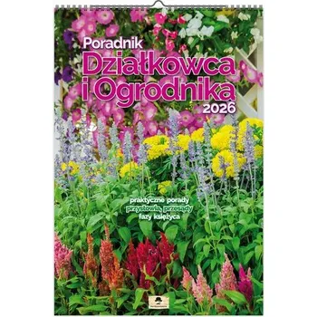 Kalendář Kalendarz 2026 A3 ścienny poradnik działkowca