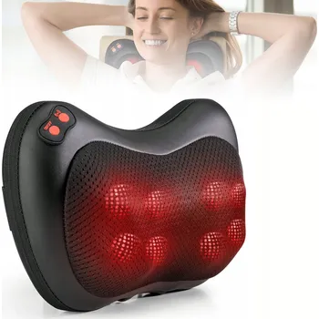 Masážní přístroj POLŠTÁŘ POLŠTÁŘ SHIATSU MASÁŽNÍ PŘÍSTROJ PŘÍSTROJ NA KRK, VYHŘÍVÁNÍ, AUTOMOBILOVÁ