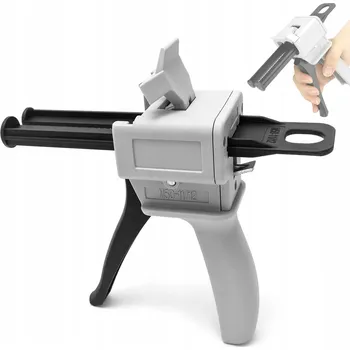 Průmyslové lepidlo APLIKÁTOR LEPIDLA 50ml AB EPOXIDOVÉ LEPIDLO PISTOLE PRO LEPENÍ