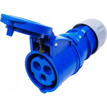 Elektrická zásuvka Přenosná kempingová zásuvka 16A 3P 230V 213-6 PCE