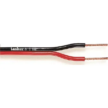 Audio kabel Kabel Reproduktoru na Cívce 2x 1.00 mm² 100 m Černá/Červená TASR-C102-1.00 Tasker