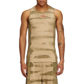 TRIČKO DIESEL T-LIFTY-BLEEDING-DD TANK TOP OLIVE NIGHT