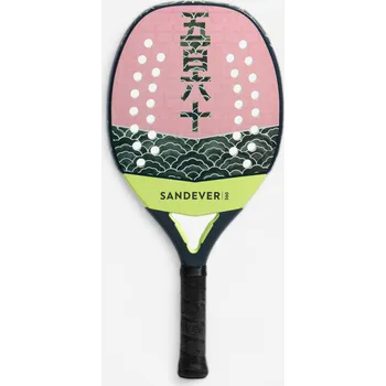 Tenisová raketa SANDEVER Raketa na plážový tenis BTR 560 OR RŮŽOVÁ|ZELENÁ|ŽLUTÁ