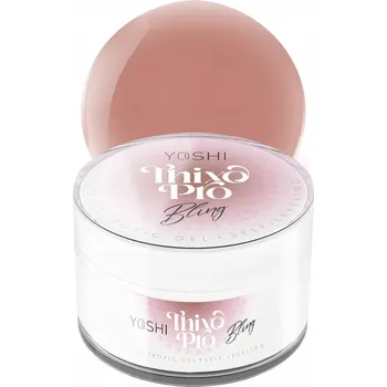 Lak na nehty Yoshi Gel Samovyrovnávací Thixo PRO Gel UV LED 15ml Perleťový Bling