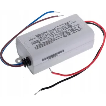 Napájecí zdroj pro osvětlení LED zdroj Mean Well APV-16-24 24 V 0,67 A 16 W