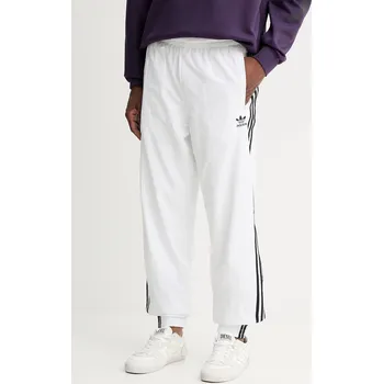 Tepláky adidas Originals Firebird pánské, bílá barva, s aplikací, JY1334 00X, vel. M