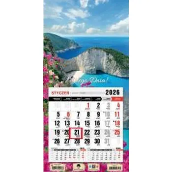 Kalendář Kalendarz 2026 jednodzielny mini Grecja