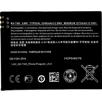 Baterie pro mobilní telefon Nová baterie BV-T4D pro Microsoft / Nokia Lumia 950 XL, 950 XL Dual Sim