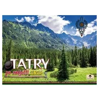 Kalendář Kalendarz 2026 ścienny albumowy tatry po zbóju