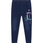 ZATEPLENÉ LEGÍNY PRO DÍVKY Barva: Modrá, Velikost: 128