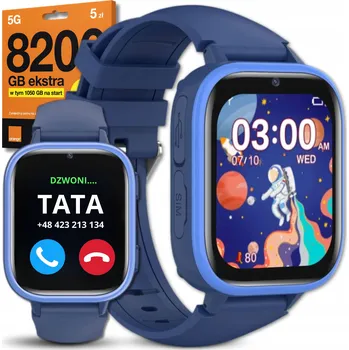 Chytré hodinky Chytré Hodinky Loleko Chytré Hodinky L26 + Menu PL modré