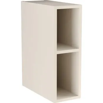 Knihovna Úzký regál 20 cm s 1 policí, kašmír