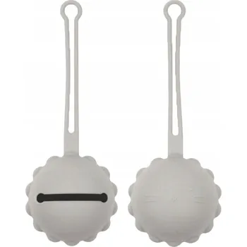 dudlíky Krabička na dudlík Cztery Słonie šedé