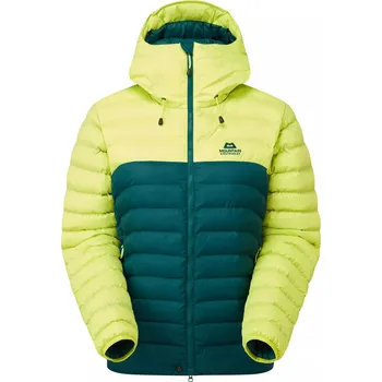 Mountain Equipment Superflux Dámská zateplovací bunda Size: S, Color: D Teal/Fresh Green