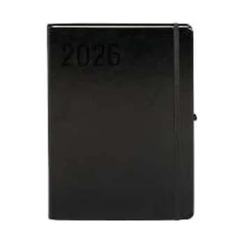Diář Kalendarz 2026 A4 Formalizm czarny TDW