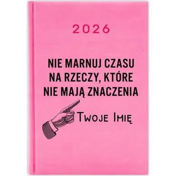 Kalendář Knižkový kalendář 2026 A5 růžový