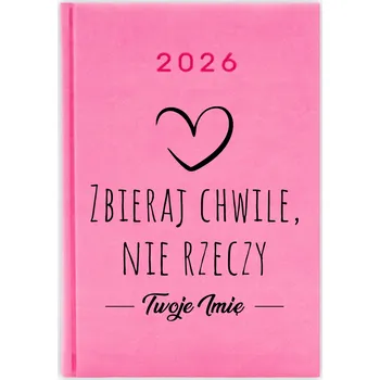 Kalendář Knižkový kalendář 2026 A5 růžový