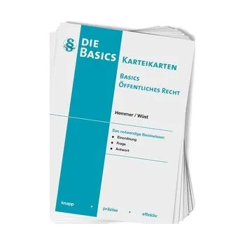 Karteikarten Basics - Öffentliches Recht - Hemmer, Karl-Edmund