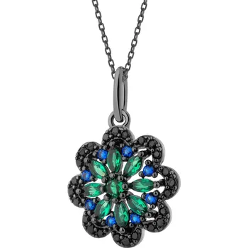 Přívěsek Stříbrný přívěsek se zirkony - AP541-0887