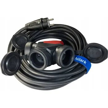 elektrický kabel Prodlužovací Kabel gumový OW 3x2,5 45m, H05RR-F t-rozdělovač