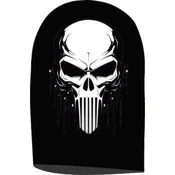 Pleťová maska Maska na obličej Punisher 2 látková černá