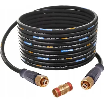 Příslušenství pro vysokotlaký čistič Hadice 30 m pro KARCHER HD HDS prodloužení myčky Easy!Lock Force DN8 250 BAR 155 °C