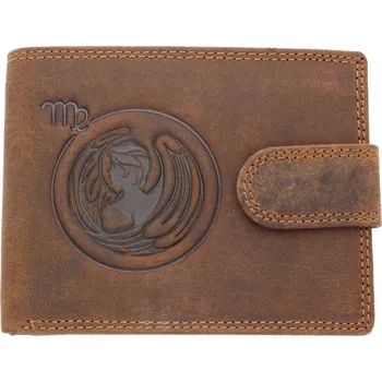 Peněženka Peněženka Ewena, přírodní kůže, hnědá - muž