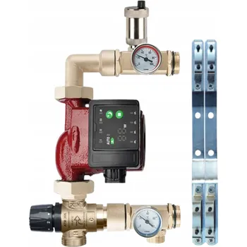 rozdělovač topení Směšovací jednotka pro podlahové topení 1" s čerpadlem 6m