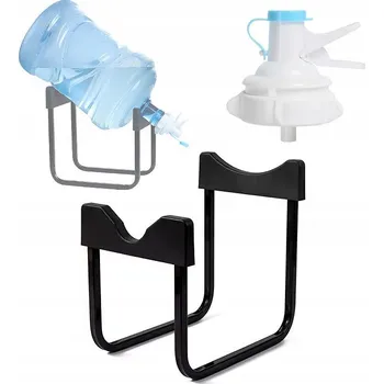 Dávkovač nápoje Kovový stojan na barely s vodou, pumpička, dávkovač, výdejník pro galonové láhve s kohoutkem