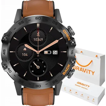 Hodinky Gravity Chytré Hodinky Gravity GT9 hnědé